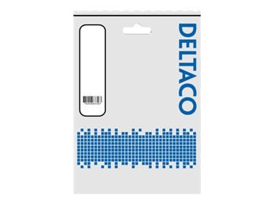 DELTACO DEL-161F - Telefonkabel - RJ-11 (hane) till RJ-11 (hane) - 5 m - vit