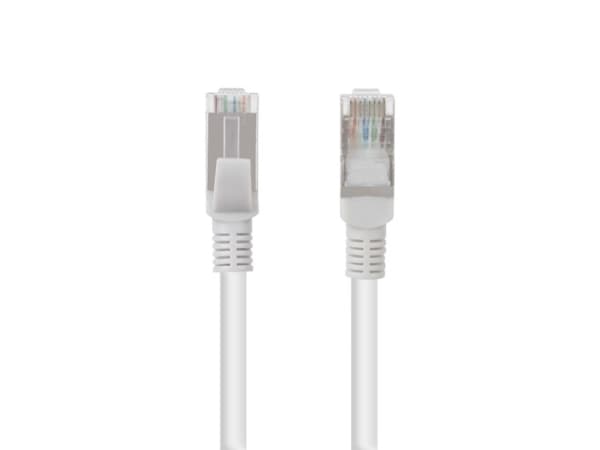 Lanberg - Patch-kabel - RJ-45 (hane) till RJ-45 (hane) - 2 m - FTP - CAT 5e - tvinnad - RAL 7035, grå
