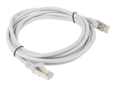 Lanberg - Patch-kabel - RJ-45 (hane) till RJ-45 (hane) - 2 m - FTP - CAT 5e - tvinnad - RAL 7035, grå