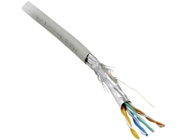 BKL Electronic 10010838 Strømkabel CAT 7 S/FTP 8 x 0,128 mm² oranssi 100 m