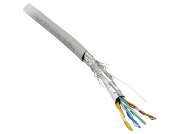 BKL Electronic 10010838 Strømkabel CAT 7 S/FTP 8 x 0,128 mm² oranssi 100 m