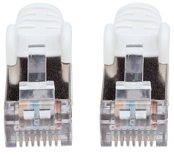 Intellinet Cat6, SFTP, 1m, 1 m, Cat6, S/FTP (S-STP), RJ-45, RJ-45, Hvit