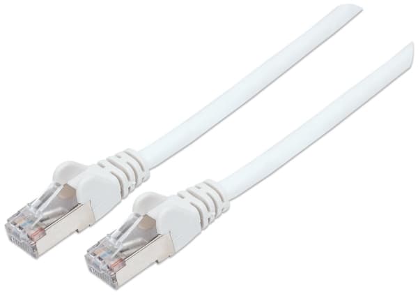 Intellinet Cat6, SFTP, 1m, 1 m, Cat6, S/FTP (S-STP), RJ-45, RJ-45, Hvit