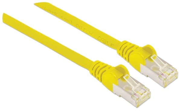 Intellinet 741248, 30 m, Cat7, S/FTP (S-STP), RJ-45, RJ-45, Gult