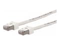 Miniatyrbilde 1 av 4: METZ CONNECT Ultraflex500 - Koblingskabel - RJ-45 (hann) til RJ-45 (hann) - 5 m - SFTP - CAT 6 - med støvel, halogenfri - hvit