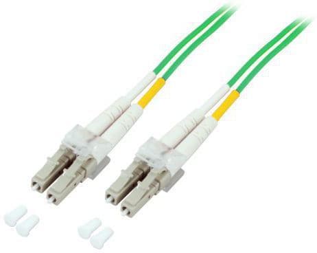 MicroConnect - Nettverkskabel - LC/UPC-multimodus (hann) til LC/UPC-multimodus (hann) - 1 m - 2 mm - fiberoptisk - dupleks - 50 / 125 mikroner - OM5