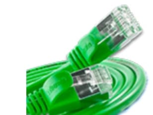 Triotronik U/UTP Cat6, 2m, 2 m, Cat6a, U/UTP (UTP), RJ-45, RJ-45, Grønn