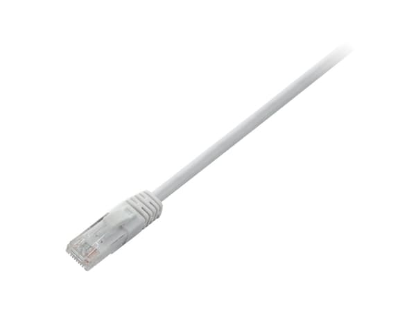 V7 - Liitäntäkaapeli - RJ-45 (uros) - RJ-45 (uros) - 2 m - UTP - CAT 6 - muotoiltu, solmuton - valkoinen