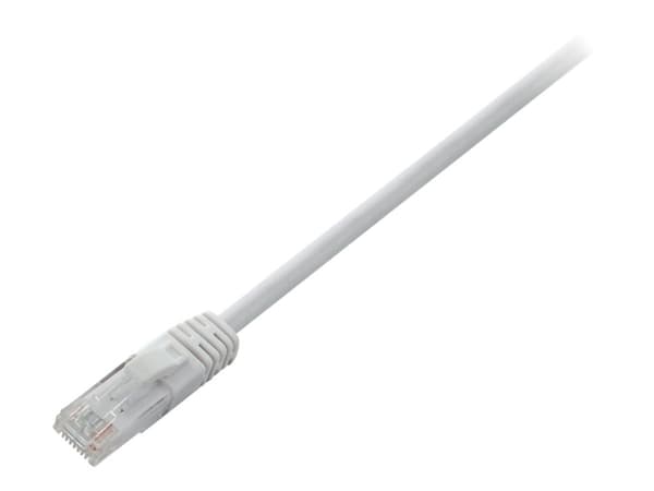 V7 - Liitäntäkaapeli - RJ-45 (uros) - RJ-45 (uros) - 2 m - UTP - CAT 6 - muotoiltu, solmuton - valkoinen