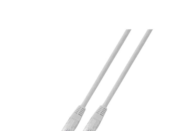 EFB-Elektronik RJ45 patch-kaapeli Cat.6 U/UTP PVC CCA valkoinen 1m Valmistaja: EFB Elektronik (K8100WS.1)