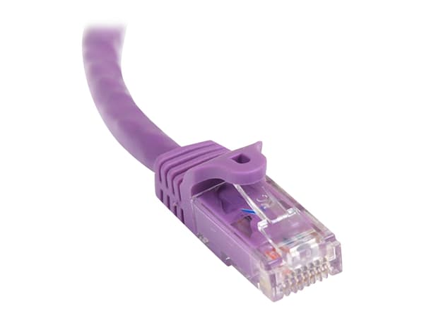 StarTech.com N6PATC2MPL nettverkskabel Lilla 2 m Cat6 U/UTP (UTP)