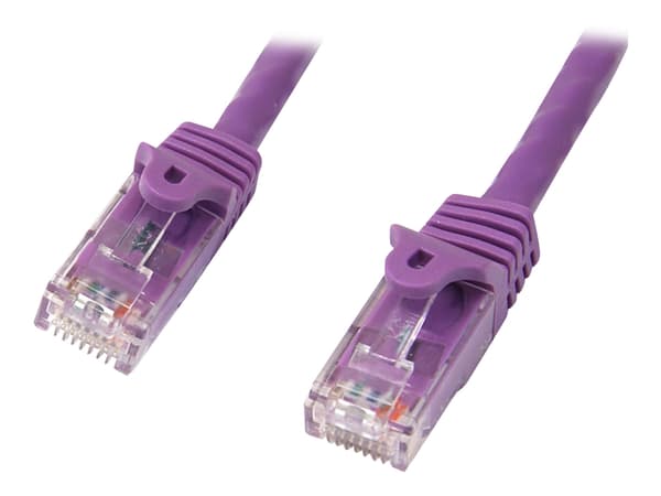 StarTech.com N6PATC2MPL nettverkskabel Lilla 2 m Cat6 U/UTP (UTP)