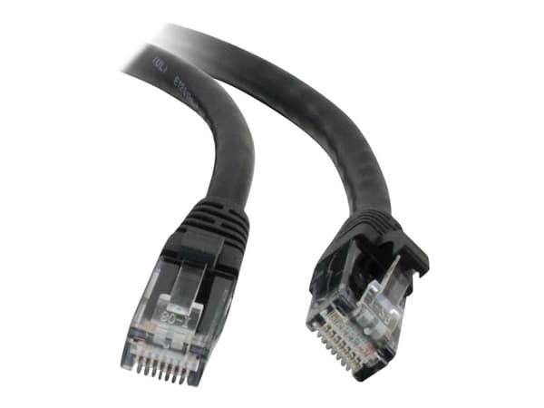 C2G Cat5e Booted Unshielded (UTP) Network Patch Cable - Koblingskabel - RJ-45 (hann) til RJ-45 (hann) - 50 cm - UTP - CAT 5e - formstøpt, uten hindri