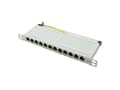 Miniatyrbilde 2 av 5: LogiLink NP0065, 10 Gigabit Ethernet, RJ-45, Cat6a, Grå, Metall, Rackmontering
