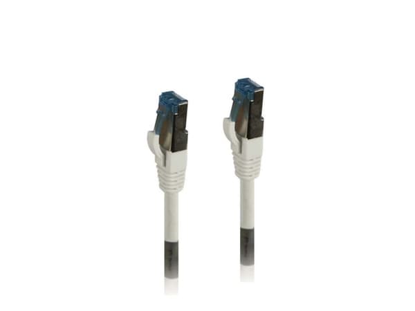 Patchkabel RJ45 CAT6A 500Mhz 015m weiss SSTPSFTP TPELSZHSuperflex AWG26 Synergy 21