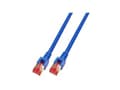 Miniatyrbilde 3 av 3: EFB Elektronik 15m Cat6 S/FTP, 15 m, Cat6, RJ-45, RJ-45, Blå