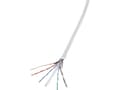 Miniatyrbilde 2 av 4: TRU COMPONENTS Strømkabel CAT 6 F/UTP 4 x 2 x 0.27 mm² Hvid 305 m