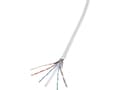 Miniatyrbilde 1 av 4: TRU COMPONENTS Strømkabel CAT 6 F/UTP 4 x 2 x 0.27 mm² Hvid 305 m