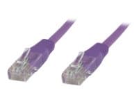 MicroConnect - Verkkokaapeli - RJ-45 (uros) - RJ-45 (uros) - 1,5 m - UTP - CAT 6 - säikeistetty - violetti
