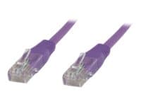 MicroConnect - Verkkokaapeli - RJ-45 (uros) - RJ-45 (uros) - 1,5 m - UTP - CAT 6 - säikeistetty - violetti