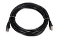 Pikkukuva 5 / 5: Extralink - Liitäntäkaapeli - RJ-45 (uros) RJ-45 (uros) - 3 m - 5,6 mm - FTP - CAT 5e - sisäkaapeli, valettu, solmuton - musta - musta