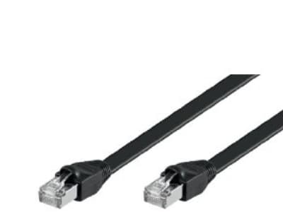 Goobay CAT6 U/UTP Flat 2m, 2 m, Cat6, U/UTP (UTP), RJ-45, RJ-45, RJ-45