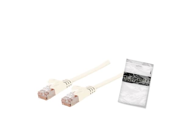 shiverpeaks BASIC-S, Cat7, 0.25m, 0,25 m, Cat7, U/FTP (STP), RJ-45, RJ-45, Hvit