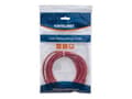 Miniatyrbilde 5 av 5: Intellinet Network Patch Cable, Cat6, 3m, Red, CCA, U/UTP, PVC, RJ45, Gold Plated Contacts, Snagless, Booted, Lifetime Warranty, Polybag - Koblingska