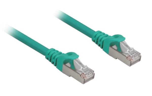 Sharkoon Cat.6a SFTP, 0,5 m, Cat6a, S/FTP (S-STP), RJ-45, RJ-45