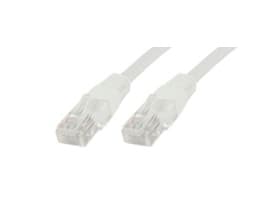 MicroConnect - Nettverkskabel - RJ-45 (hann) til RJ-45 (hann) - 1.5 m - UTP - CAT 6 - halogenfri, flertrådet - hvit