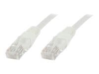 MicroConnect - Nettverkskabel - RJ-45 (hann) til RJ-45 (hann) - 1.5 m - UTP - CAT 6 - halogenfri, flertrådet - hvit