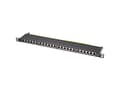 Miniatyrbilde 4 av 5: LogiLink NP0063, 40 Gigabit Ethernet, Cat6a, Sort, Metall, 0,5U