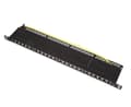 Miniatyrbilde 5 av 5: LogiLink NP0063, 40 Gigabit Ethernet, Cat6a, Sort, Metall, 0,5U