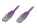 Miniatyrbilde 1 av 5: MicroConnect - Nettverkskabel - RJ-45 (hann) til RJ-45 (hann) - 7 m - UTP - CAT 6 - purpur