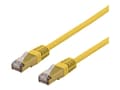 Miniatyrbilde 1 av 5: DELTACO SFTP-63GLAH - Koblingskabel - RJ-45 (hann) til RJ-45 (hann) - 3 m - SFTP - CAT 6a - halogenfri, formstøpt - gul