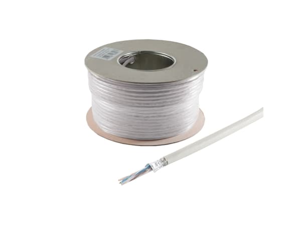S/CONN 75210-100SP, 100 m, Cat5e, F/UTP (FTP), Grå
