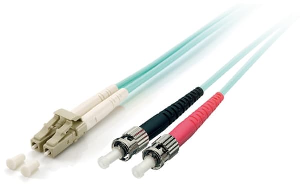 Equip 255216 fiberoptisk kabel 10 m LC ST OM3 Turkis