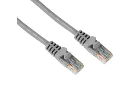 Hama - Koblingskabel - RJ-45 (hann) til RJ-45 (hann) - 5 m - UTP - CAT 5e - formstøpt - grå