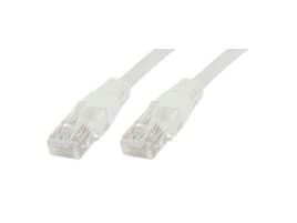 MicroConnect Value Pack - Nettverkskabel - RJ-45 (hann) til RJ-45 (hann) - 7 m - 6 mm - UTP - CAT 6 - flertrådet, rund - hvit (en pakke 10)