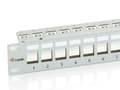 Miniatyrbilde 3 av 5: Equip 767124, RJ-45, Cat6, Grå, Metall, Rackmontering, 1U