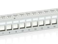 Miniatyrbilde 4 av 5: Equip 767124, RJ-45, Cat6, Grå, Metall, Rackmontering, 1U
