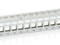 Miniatyrbilde 5 av 5: Equip 767124, RJ-45, Cat6, Grå, Metall, Rackmontering, 1U