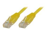 MicroConnect - Verkkokaapeli - RJ-45 (uros) - RJ-45 (uros) - 50 cm - UTP - CAT 5e - keltainen