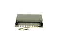 Miniatyrbilde 2 av 3: Keystone modulbærer patchpanel for 8x overflatemontert TP-modul metall lysegrå Synergy 21