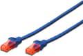 Pikkukuva 5 / 5: DIGITUS Professional - Patchkabel - RJ-45 (han) til RJ-45 (han) - 3 m - UTP - CAT 6e - booted, halogenfri, formet, knastfri - blå