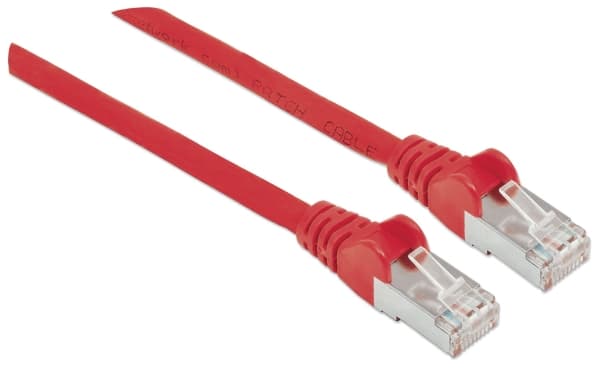 Intellinet 740821, 2 m, Cat7, S/FTP (S-STP), RJ-45, RJ-45, Rød
