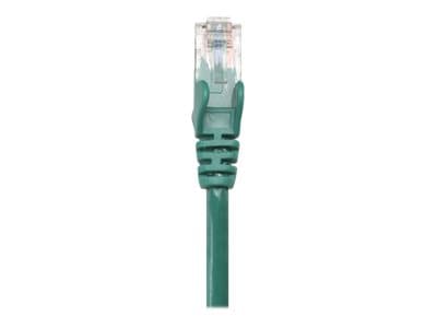 Intellinet Network Patch Cable, Cat5e, 2m, vihreä, CCA, U/UTP, PVC, RJ45, kullatut koskettimet, Snagless, Booted, Lifetime Warranty, Polybag - Patch-