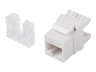 Lanberg KSU6-1000 - Modulinnlegg - CAT 6 - UTP - RJ-45 - hvit