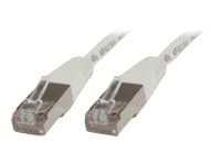 MicroConnect - Nettverkskabel - RJ-45 (hann) til RJ-45 (hann) - 7 m - skjermet, beskyttet tvunnet parkabel (STTP) - CAT 6 - halogenfri - hvit