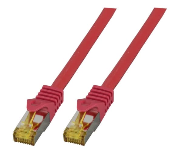 EFB Elektronik MK7001.10R, 10 m, Cat6a, S/FTP (S-STP), RJ-45, RJ-45, Rød